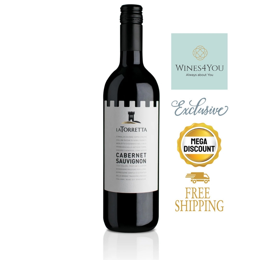 La Torretta Cabernet Sauvignon IGT Venezie Italy Red Wine 2021